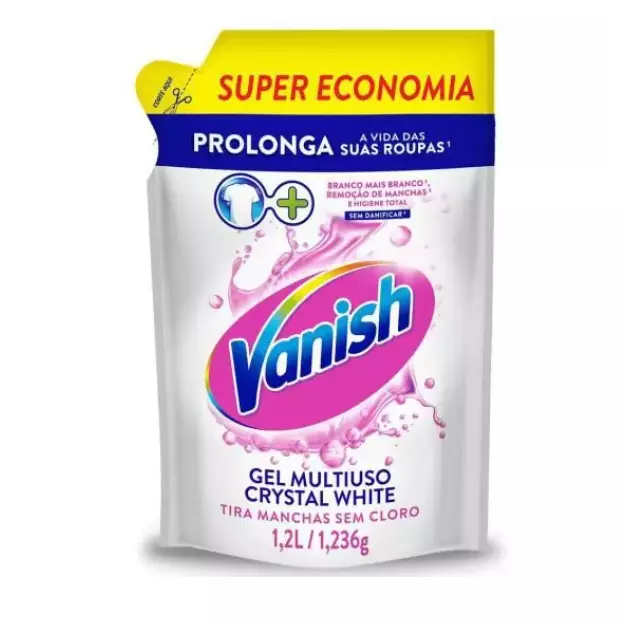 REFIL VANISH WHITE 1,2L BRANCO (938)