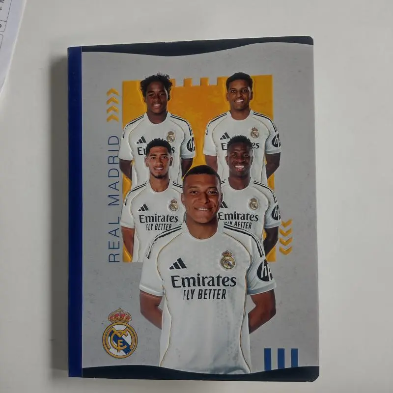 LIBRETA COSIDA REAL MADRID