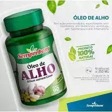 Oleo de Alho 90 cápsulas - 250mg