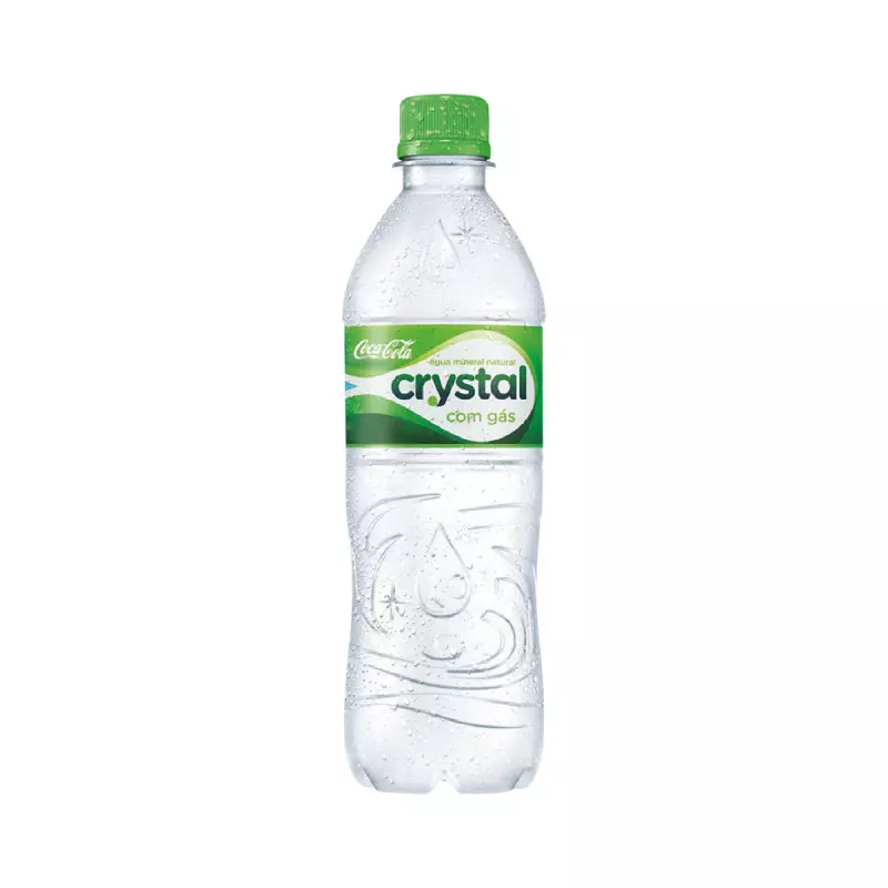 Água mineral com gás