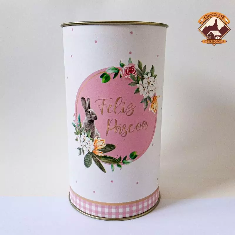 Porta chocolate cilíndrico