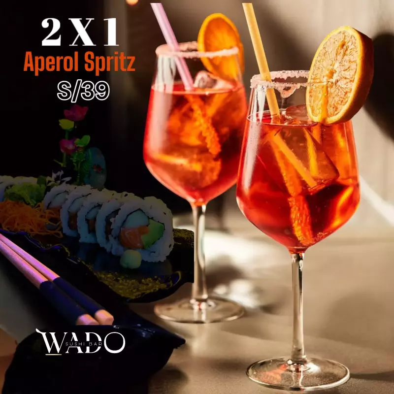 APEROL SPRITZ 2x1