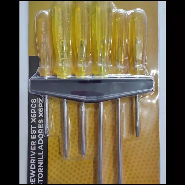 🧰 Juego destornilladores 6 piezas