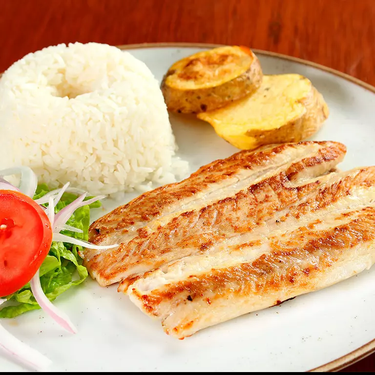 Filete de pescado a la plancha