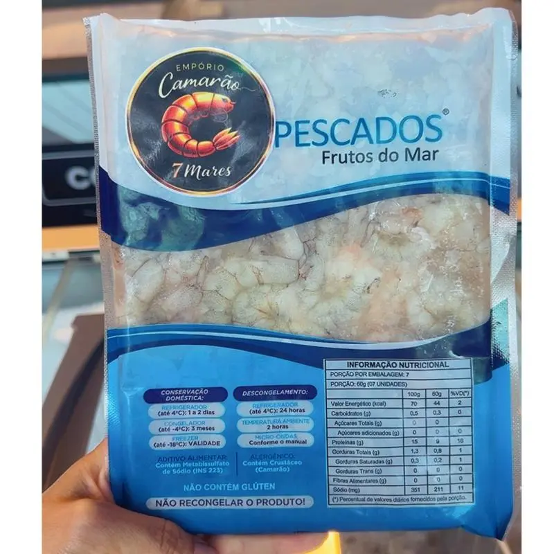 Camarão P Drenado limpo 400g