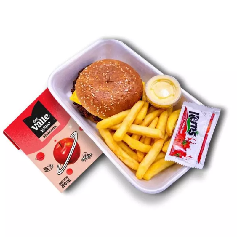 COMBO NIÑOS HAMBURGUESA