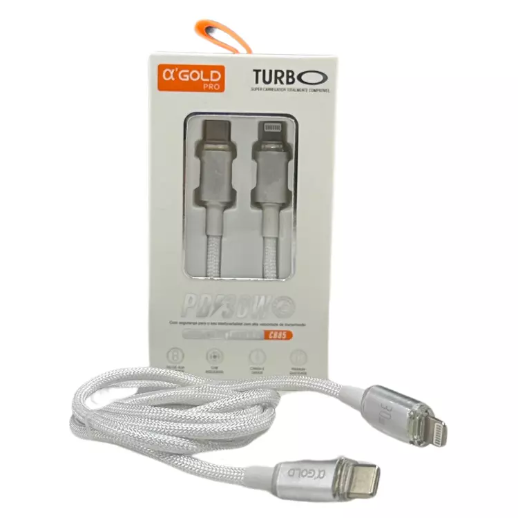 CABO USB-C/LIGHTING GOLD TURBO CB85