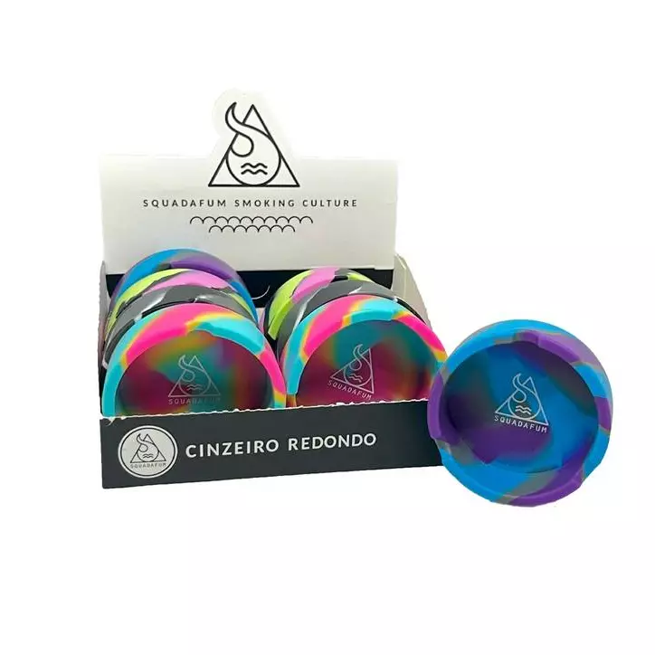 Cinzeiro Redondo Tie Dye