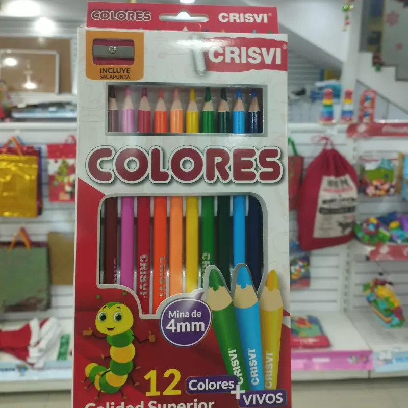 Creyones Crisvi 12 piezas