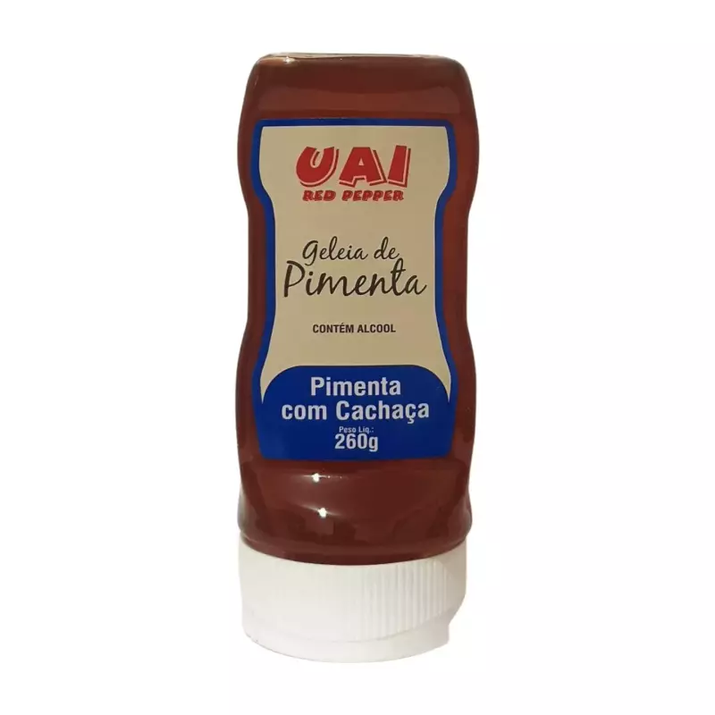 Geleia de pimenta com cachaça