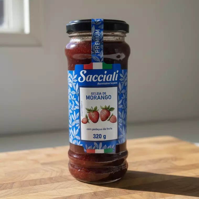 Geleia de morango Sacciali 320g