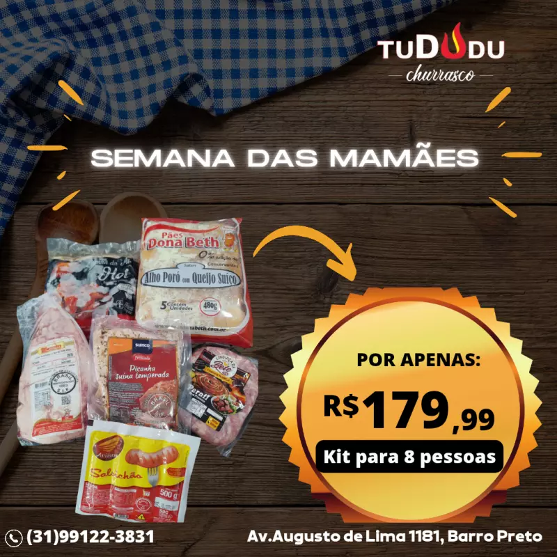 Kit Churrasco Picanha Frivasa