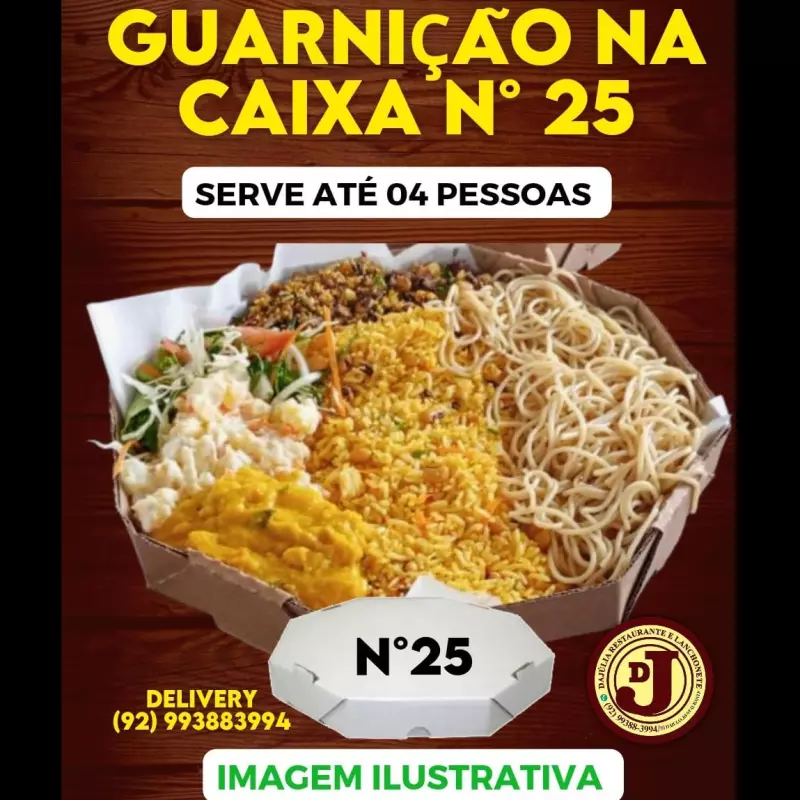 GUARNIÇÃO NA CAIXA Nº 25