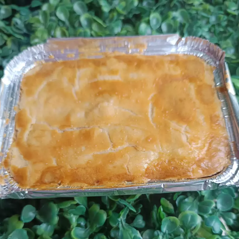 Empadão de camarão com catupiry