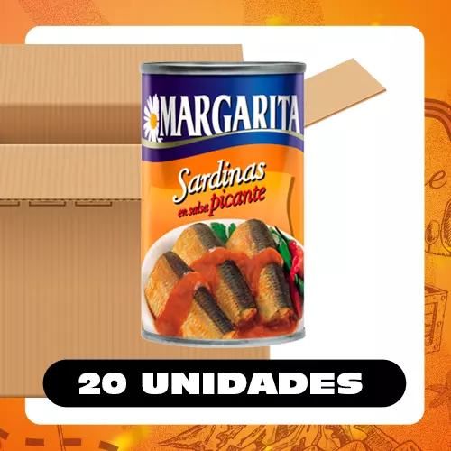 Bulto Margarita Sardina Picante 170g
