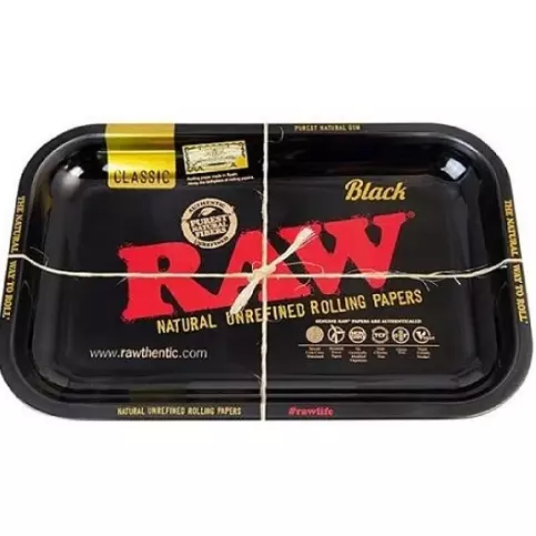 Bandeja Pequena Preta Raw