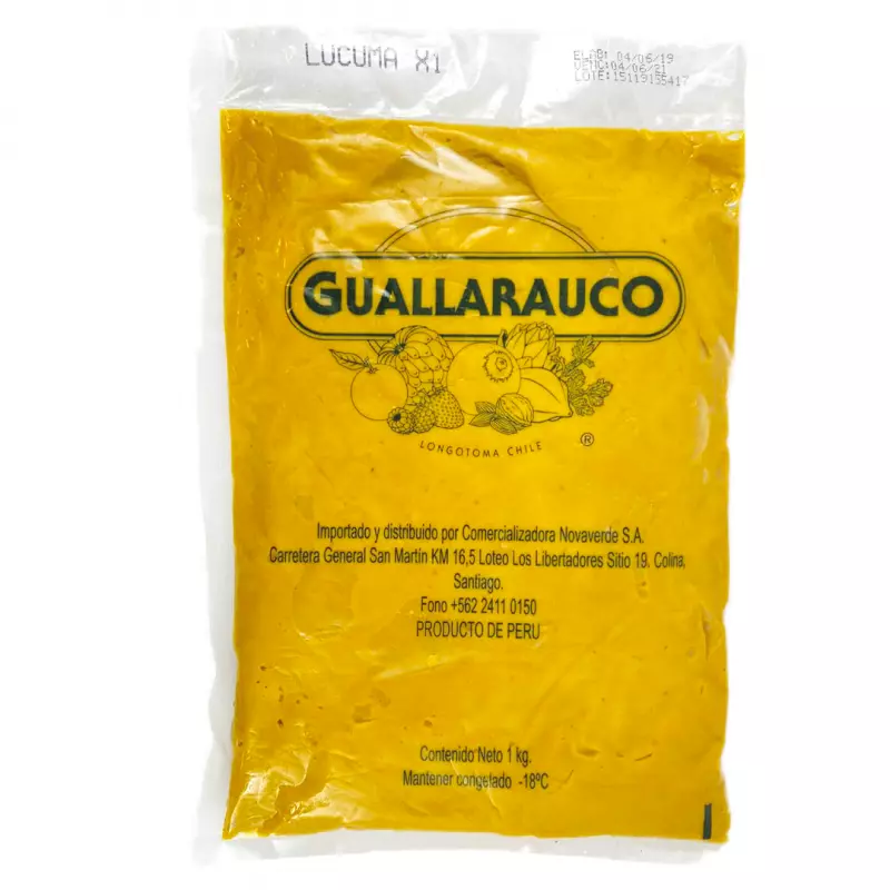 Pulpa lucuma kilo guallarauco