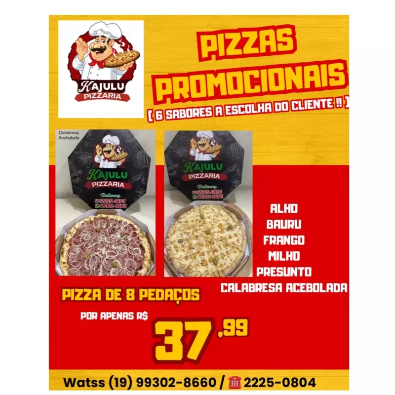 Pizzas Promocionais