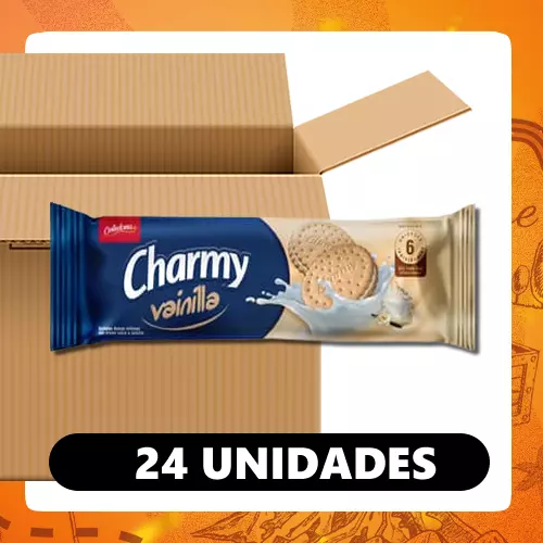 Bulto Charmy Galleta Vainilla 192g