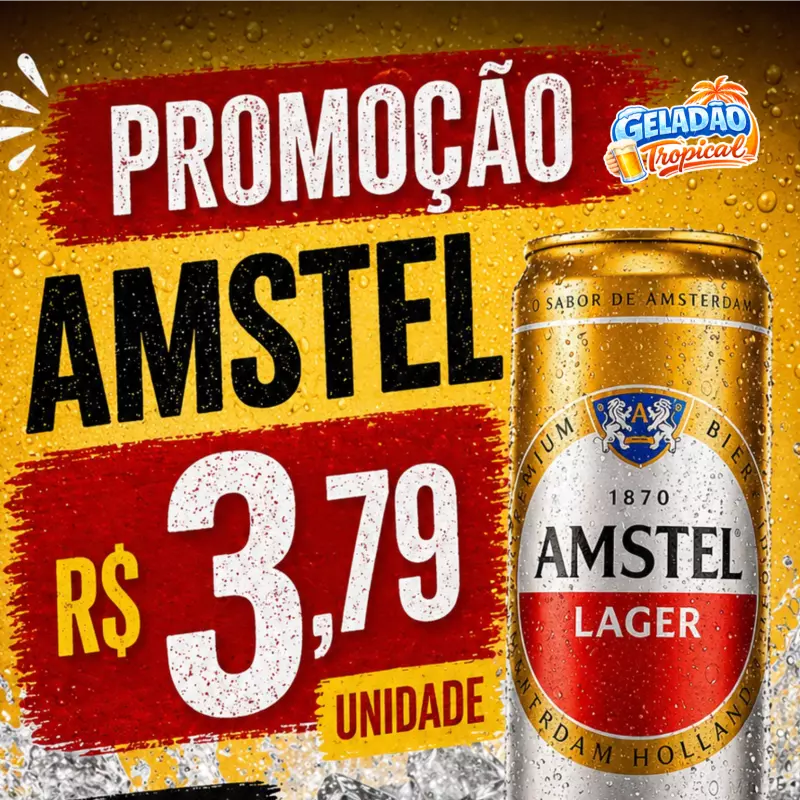 Amstel 350ml Promo