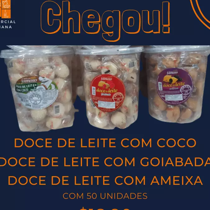 Caixa de Doce Famoso Ameixa