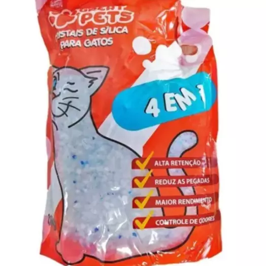 Areia Hig Sílica Grossa 4 em1 -1,6kg