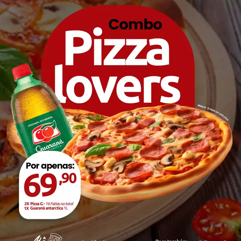 COMBO PIZZA LOVERS