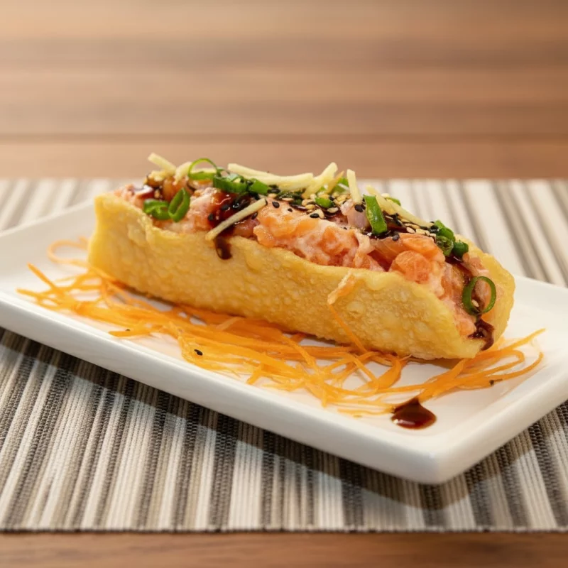 Misscrock de Salmão sem arroz