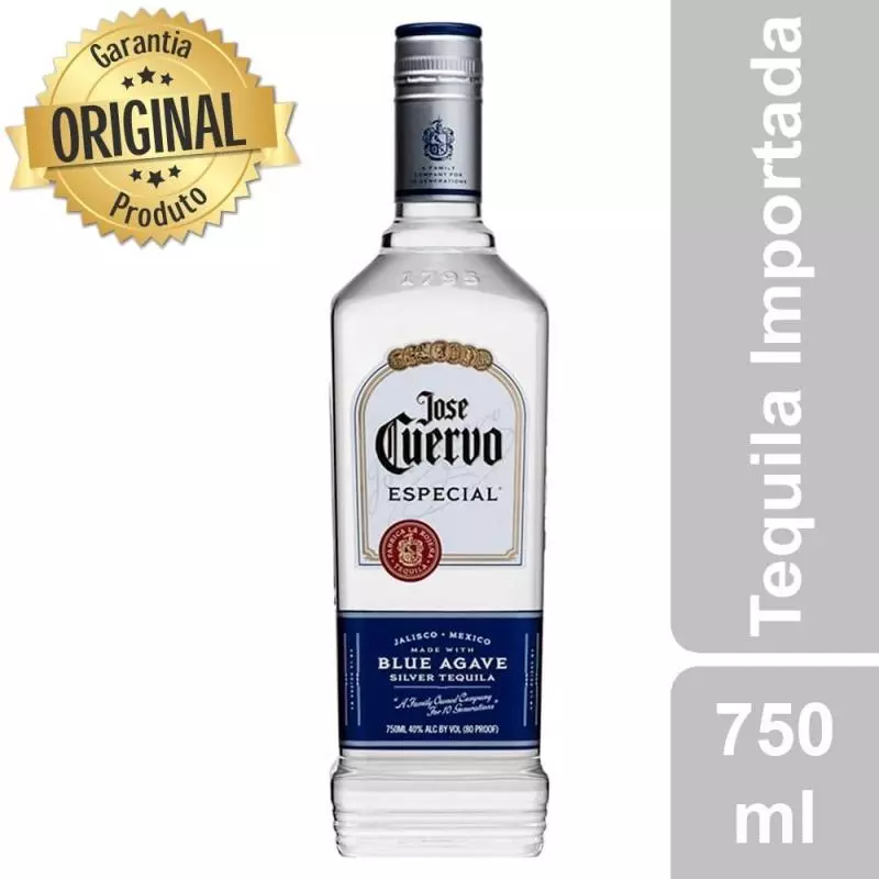 Jose Cuervo Prata  750ml