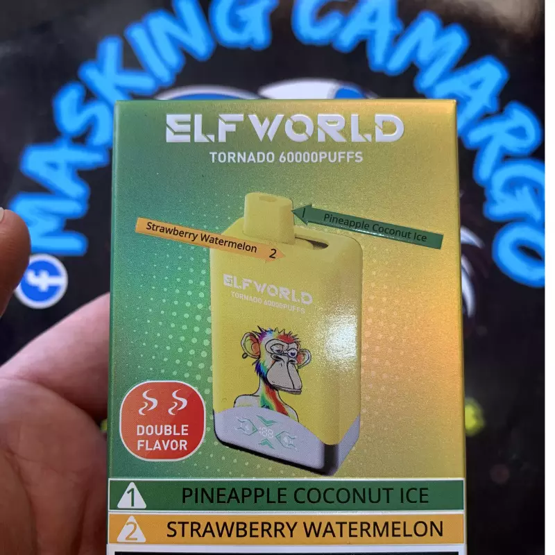 Elf- Piña coco Straw Watermelon🍓🍉