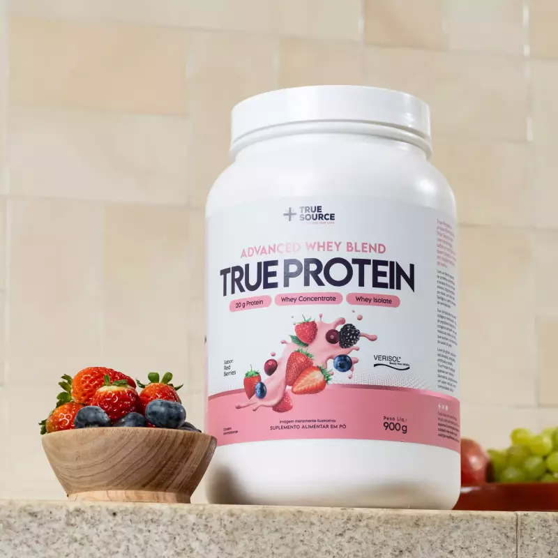 True Protein Red Berries 900g