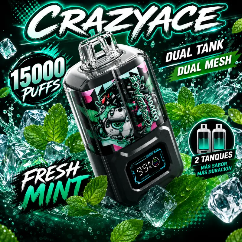 Crazy- Fresh Mint 🧊🧊