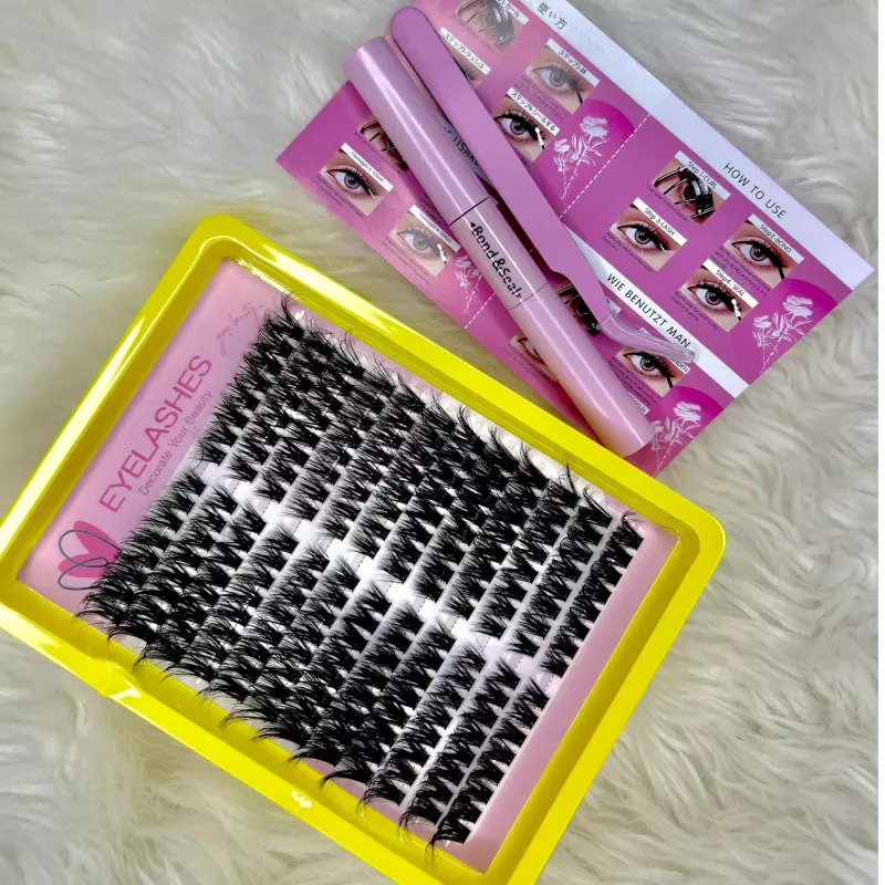 🍉 Kit Completo doble pestañas  680p