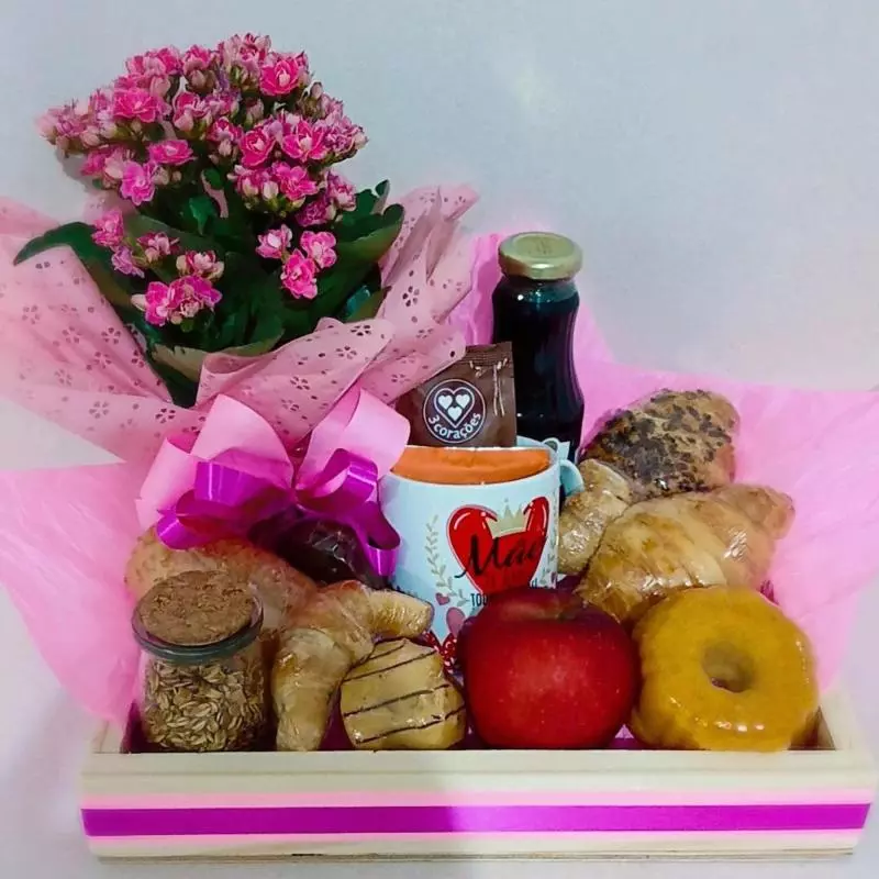 Cesta Amor Eterno: Flores e Sabores(copy)
