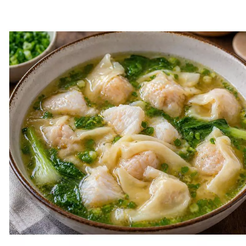 SOPA WANTAN DE PESCADO ( festival )