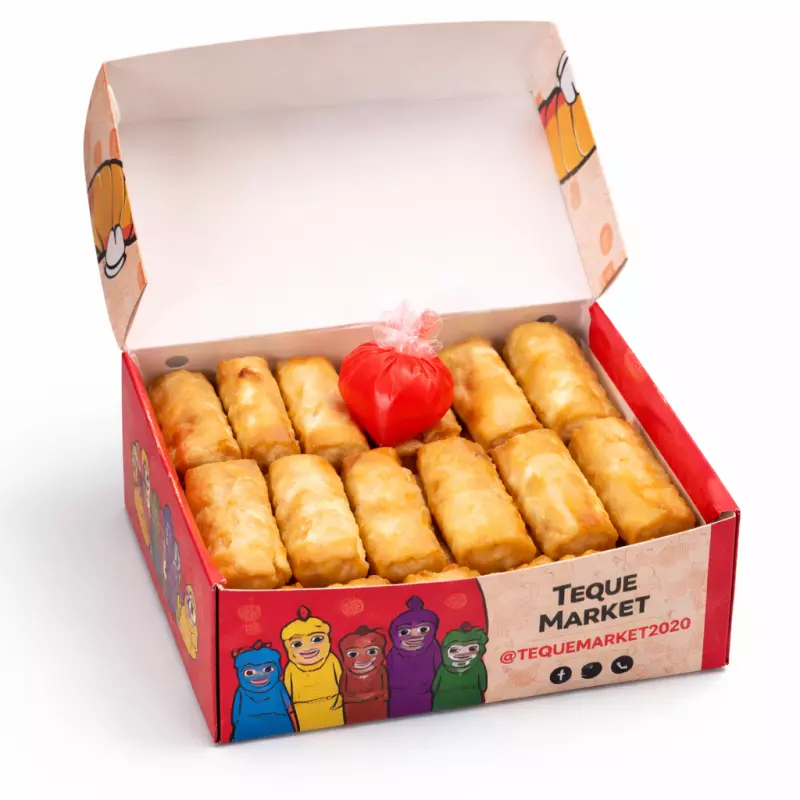 20 MINI LUMPIAS VEG/JAMON FRITOS