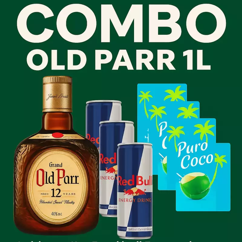 Combo Old Parr 1L