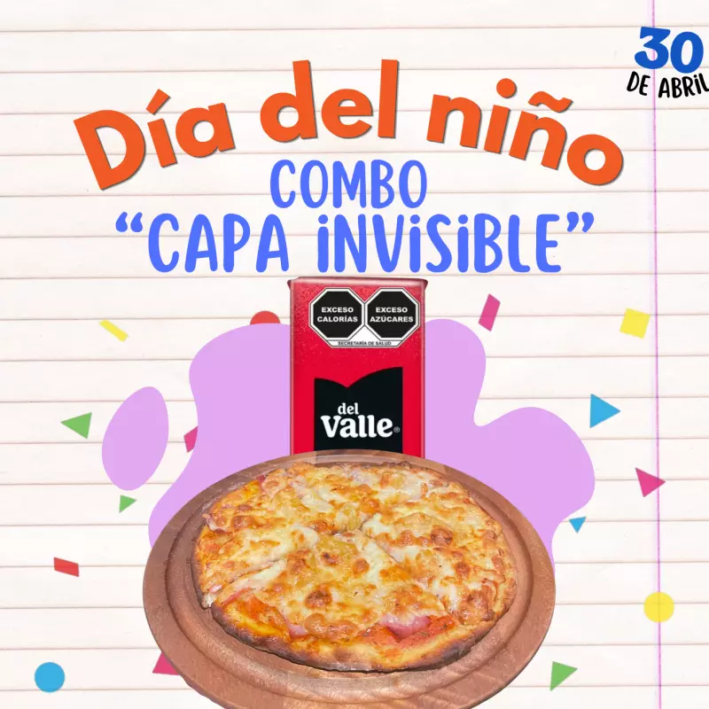 Día del Niño. Combo "Capa Invisible"