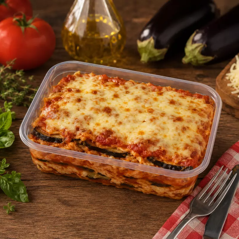 Lasanha de Berinjela e Frango - 500g
