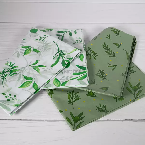 Seda Floral Verde 🌿 SV-24