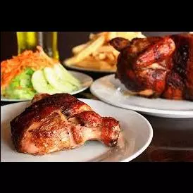 1 pollo +1/4 + 1 gaseosa  lt1/2