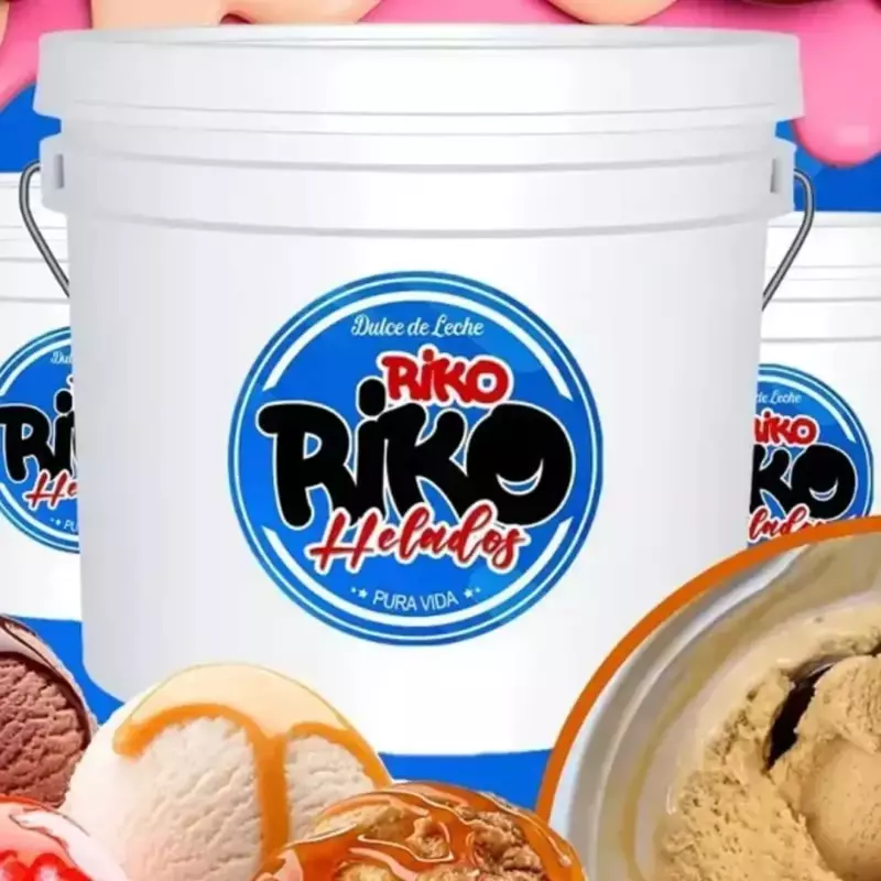 Helado de crema Riko