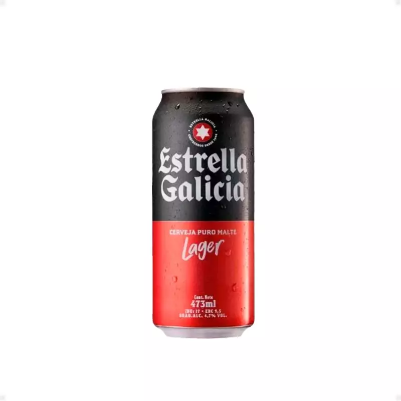 Cerveza Estrella Galicia lata