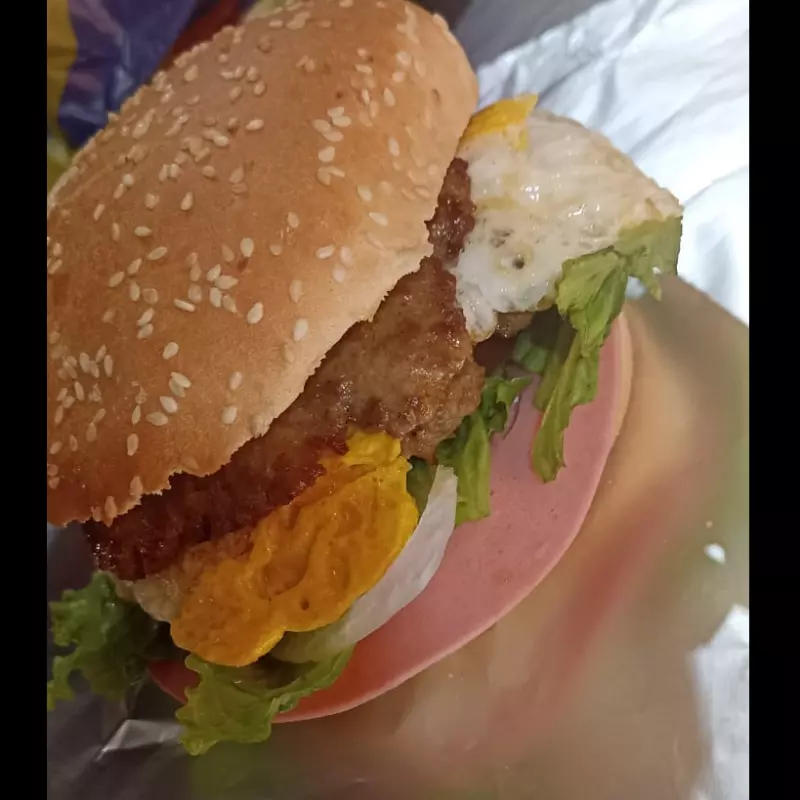 HAMBURGUESA DOBLE + HUEVO