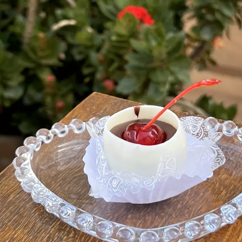 Doce gourmet ganache