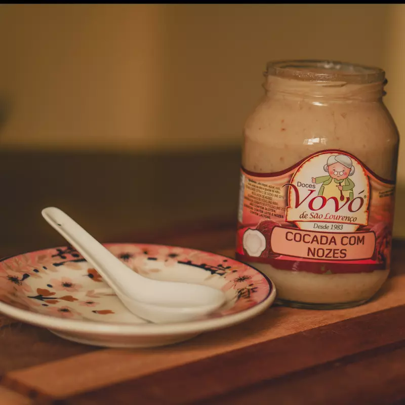 Cocada com Nozes - 650g