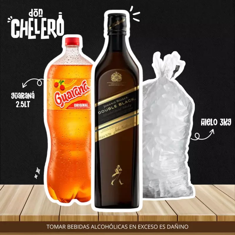 JOHNNIE WALKER DOUBLE BLACK x 750 ML