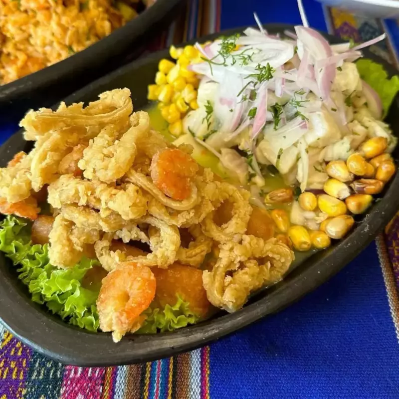 Ceviche carretillero.