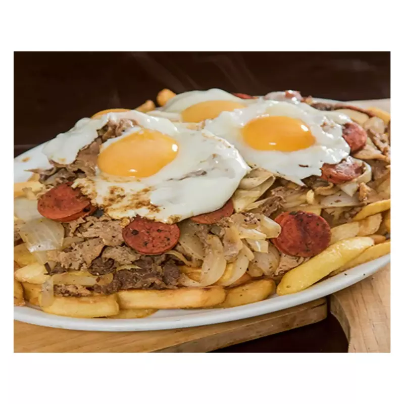 Pichanga pollo huevo