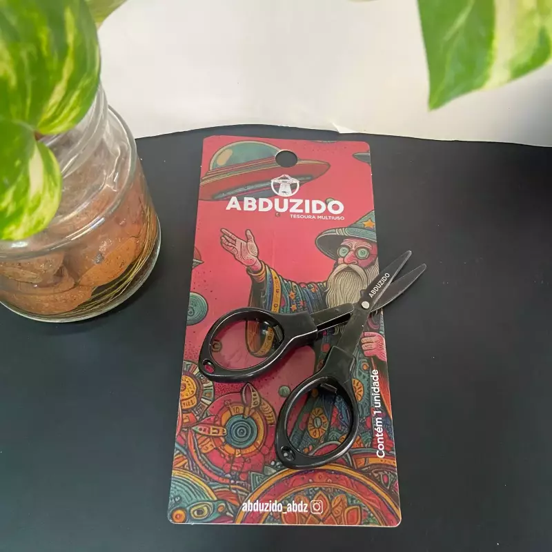 Tesoura Dobrável Abduzido Black